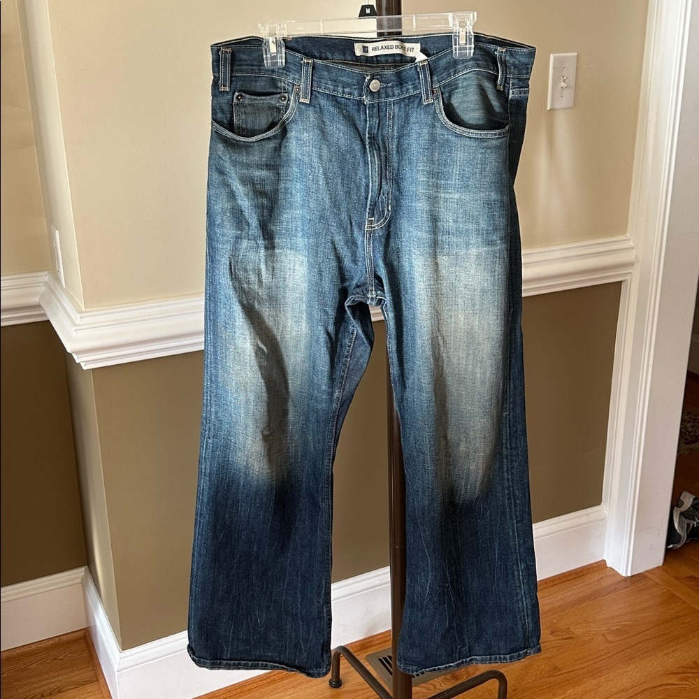 GAP Relaxed Boot Fit Dark Blue Jeans